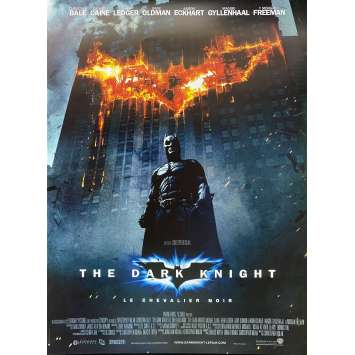 BATMAN THE DARK KNIGHT Movie Poster- 15x21 in. - 2008 - Christopher Nolan, Heath Ledger