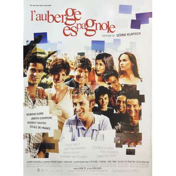L'AUBERGE ESPAGNOLE Movie Poster- 15x21 in. - 2002 - Cédric Klapisch, Romain Duris