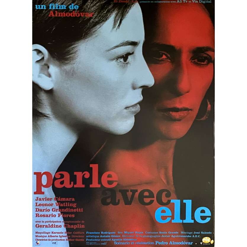 PARLE AVEC ELLE Affiche de film- 40x54 cm. - 2002 - Rosario Dawson, Pedro Almodóvar