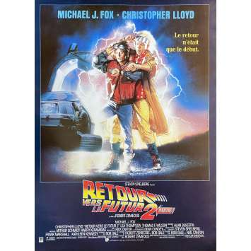 RETOUR VERS LE FUTUR 2 Affiche de film- 40x54 cm. - 1989/R2000 - Michael J. Fox, Robert Zemeckis RETOUR VERS LE FUTUR 2 Affiche de film- 40x54 cm. - 1989/R2000 - Michael J. Fox, Robert Zemeckis