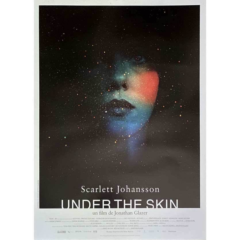 UNDER THE SKIN Movie Poster- 15x21 in. - 2013 - Jonathan Glazer, Scarlett Johansson