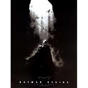 BATMAN BEGINS Affiche de film Prev.- 40x54 cm. - 2005 - Christian Bale, Christopher Nolan