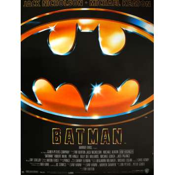 BATMAN Affiche de film- 40x54 cm. - 1989 - Jack Nicholson, Tim Burton