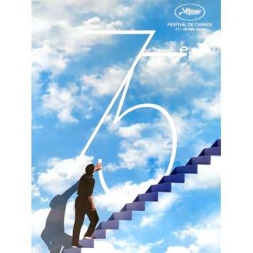 CANNES FILM FESTIVAL 2022 Original Official Poster- 15x21 in. - Truman Show, Jim Carrey