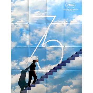 FESTIVAL DE CANNES 2022 Affiche officielle originale- 120x160 cm - Truman Show, Jim Carrey