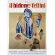 IL BIDONE Affiche de film- 40x54 cm. - 1955/R1970 - Giulietta Masina, Federico Fellini