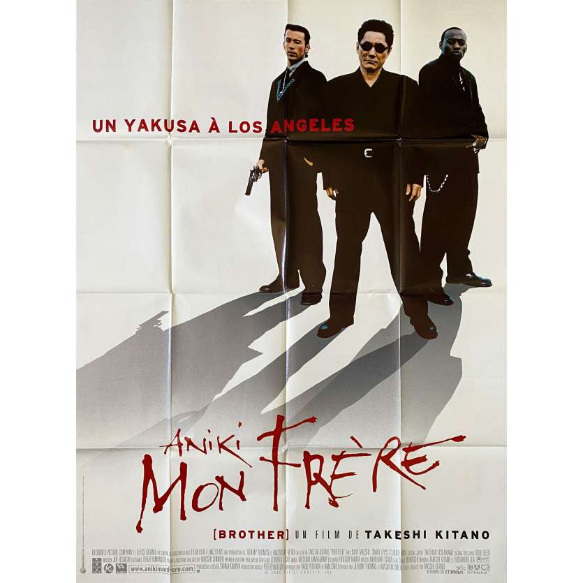 ANIKI MON FRERE Affiche de film- 120x160 cm. - 2000 - Omar Epps, Takeshi Kitano