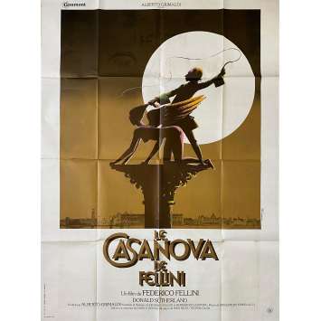 CASANOVA Affiche de film- 120x160 cm. - 1976 - Donald Sutherland, Federico Fellini