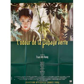 L'ODEUR DE LA PAPAYE VERTE Affiche de film- 120x160 cm. - 1993 - Nu Yên-Khê Tran, Anh Hung Tran