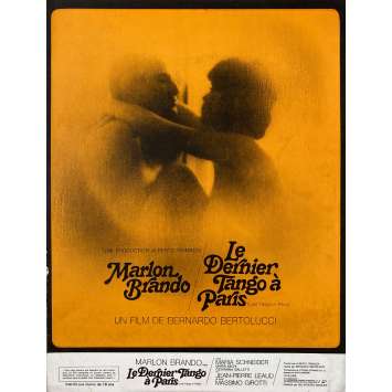 LAST TANGO IN PARIS Herald 4p - 10x12 in. - 1972 - Bernardo Bertolucci, Marlon Brando