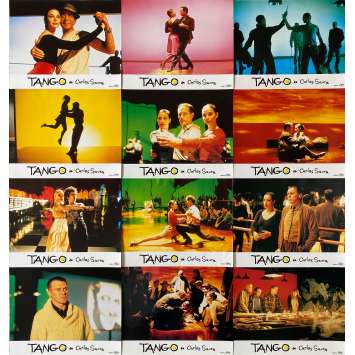 TANGO Lobby Cards x12 - 9x12 in. - 1993 - Patrice Leconte, Philippe Noiret