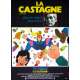 CASTAGNE Affiche 40x60 FR '77 Paul Newman, Slap Shot