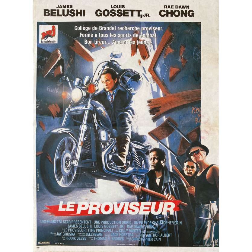 LE PROVISEUR Affiche de film- 40x54 cm. - 1987 - Jim Belushi, Christopher Cain