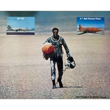 THE RIGHT STUFF Lobby Card N02 - 16x20 in. - 1983 - Philip Kaufman, Sam Sheppard THE RIGHT STUFF Lobby Card N02 - 16x20 in. - 1983 - Philip Kaufman, Sam Sheppard