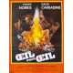 OEIL POUR OEIL Affiche de film- 40x54 cm. - 1983 - Chuck Norris, David Carradine, Steve Carver