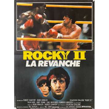 ROCKY II Movie Poster- 15x21 in. - 1979 - Sylvester Stallone, Carl Weathers