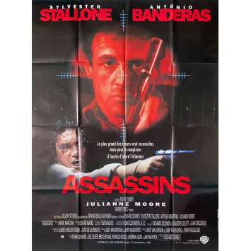 ASSASSINS Affiche de film- 120x160 cm. - 1995 - Sylvester Stallone, Richard Donner