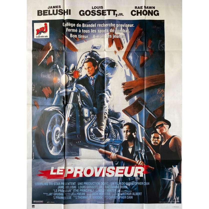 LE PROVISEUR Affiche de film- 120x160 cm. - 1987 - Jim Belushi, Christopher Cain