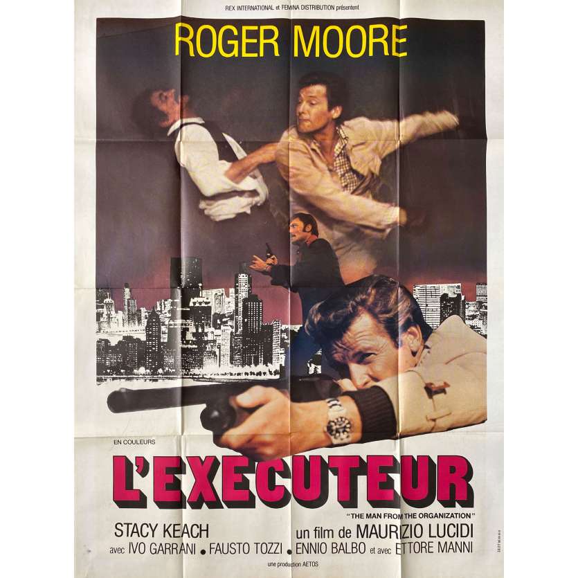 THE EXECUTIONER Movie Poster- 47x63 in. - 1970 - Sam Wanamaker, George Peppard
