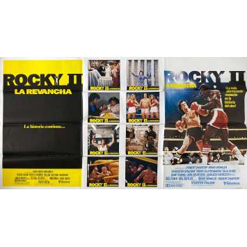 ROCKY II Movie Poster Spanish vs. - 41x77 in. - 1979 - Sylvester Stallone, Carl Weathers