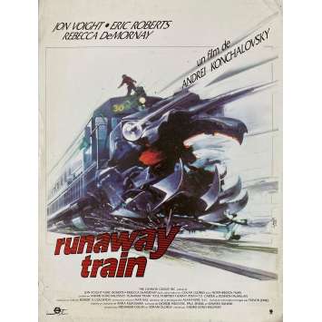 RUNAWAY TRAIN Herald 2p - 10x12 in. - 1985 - Andrey Konchalovskiy, Jon Voigt