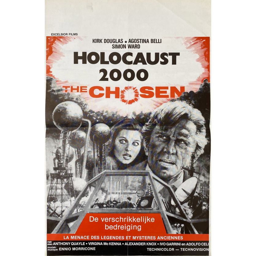 THE CHOOSEN Movie Poster- 14x21 in. - 1977 - Alberto di Martino, Kirk Douglas