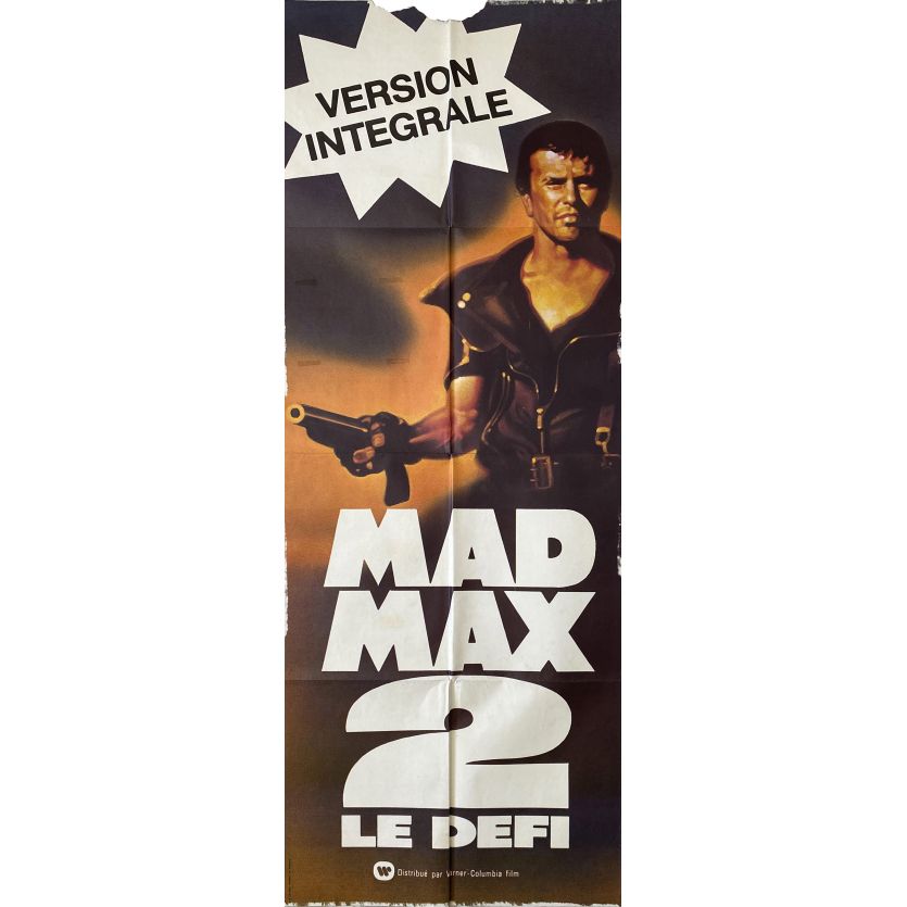 MAD MAX 2: THE ROAD WARRIOR Movie Poster- 23x63 in. - 1982 - George Miller, Mel Gibson