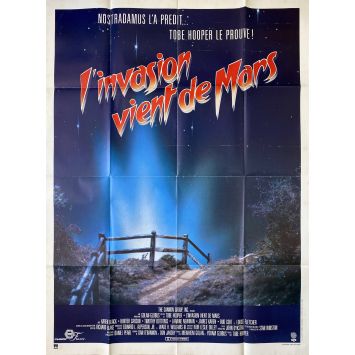 L'INVASION VIENT DE MARS Affiche de film- 120x160 cm. - 1986 - Karen Black, Tobe Hooper