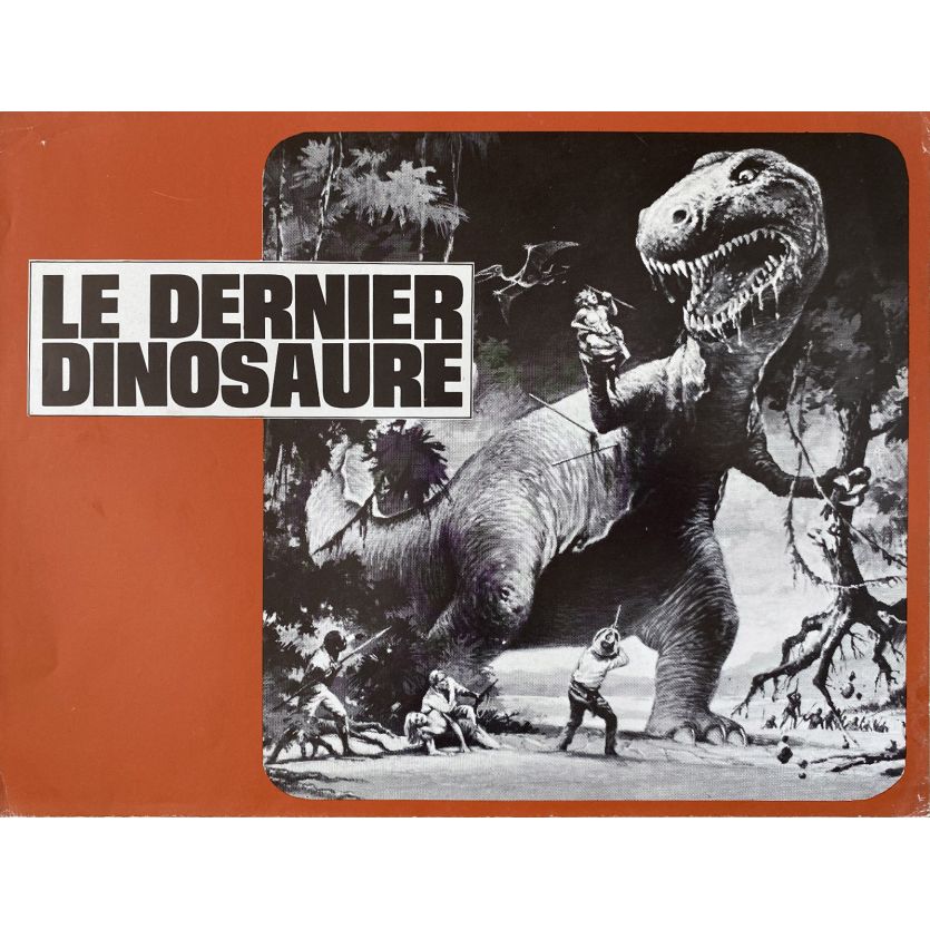 LE DERNIER DINOSAURE Synopsis 4p. - 24x30 cm. - 1977 - Richard Boone, Alexander Grasshoff