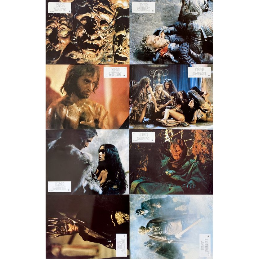 L'EPEE SAUVAGE Photos de film x8 - 21x30 cm. - 1982 - Lee Horsley, Albert Pyun