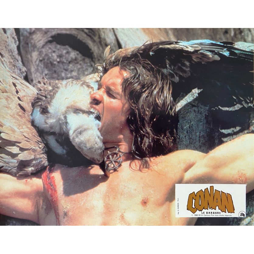 CONAN LE BARBARE Photo de film N05 - 21x30 cm. - 1982 - Arnold Schwarzenegger, John Milius