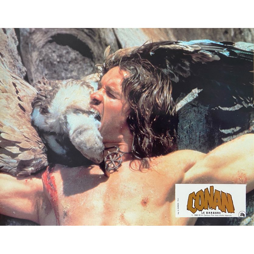 CONAN THE BARBARIAN Lobby Card N05 - 9x12 in. - 1982 - John Milius, Arnold Schwarzenegger