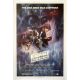 STAR WARS - L'EMPIRE CONTRE ATTAQUE Affiche de Cinéma Américaine entoilée - 1980 - Harrison Ford