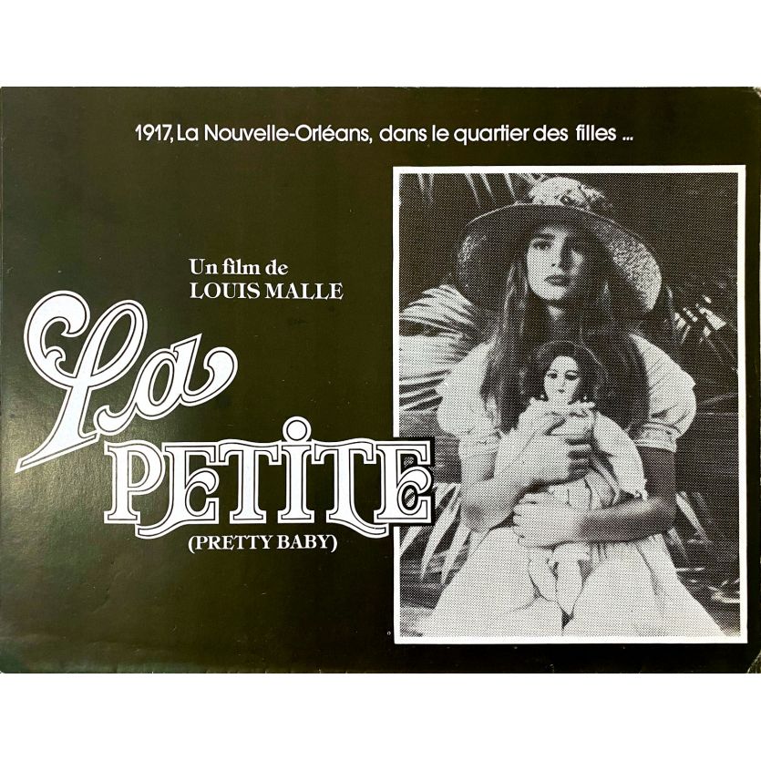 PRETTY BABY Herald 4p - 9x12 in. - 1978 - Louis Malle, Brooke Shields