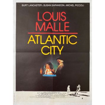 ATLANTIC CITY Affiche de film- 40x54 cm. - 1980 - Burt Lancaster, Louis Malle