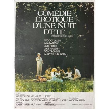 A MIDSUMMER NIGHT'S SEX COMEDY Movie Poster- 15x21 in. - 1982 - Woody Allen, Mia Farrow