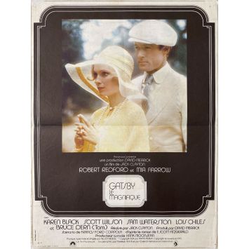 GATSBY LE MAGNIFIQUE Affiche de film- 40x54 cm. - 1974 - Warren Beatty, Jack Clayton