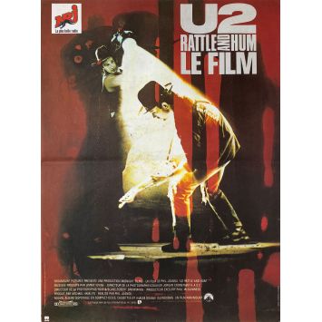 U2 RATTLE AND HUM Affiche de film- 40x54 cm. - 1988 - Bono, The Edge, Phil Joanou