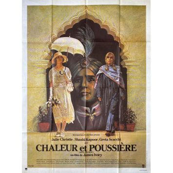 CHALEUR ET POUSSIERE Affiche de film- 120x160 cm. - 1983 - Julie Christie, James Ivory