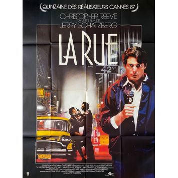 LA RUE Affiche de film- 120x160 cm. - 1987 - Christopher Reeve, Jerry Schatzberg
