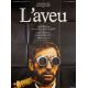 L'AVEU Affiche de film- 120x160 cm. - 1970 - Yves Montand, Costa-Gavras