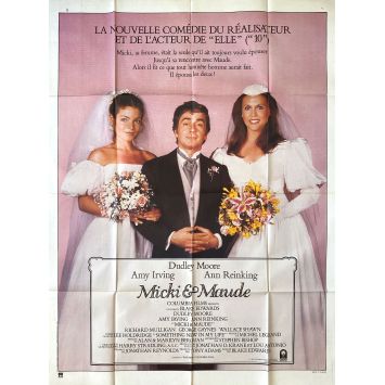 MICKI AND MAUDE Movie Poster- 47x63 in. - 1984 - Blake Edwards, Dudley Moore