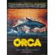 ORCA Affiche de film- 120x160 cm. - 1977 - Richard Harris, Michael Anderson