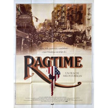 RAGTIME Movie Poster- 47x63 in. - 1981 - Milos Forman, James Cagney