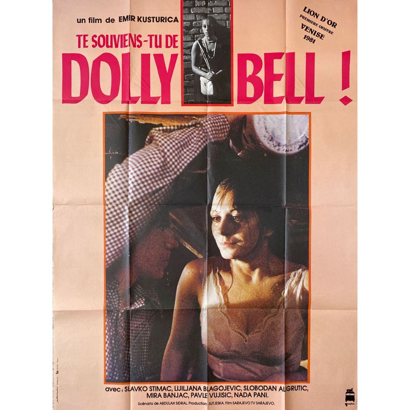 TE SOUVIENS-TU DE DOLLY BELL Affiche de film- 120x160 cm. - 1981 - Slavko Stimac, Emir Kusturica