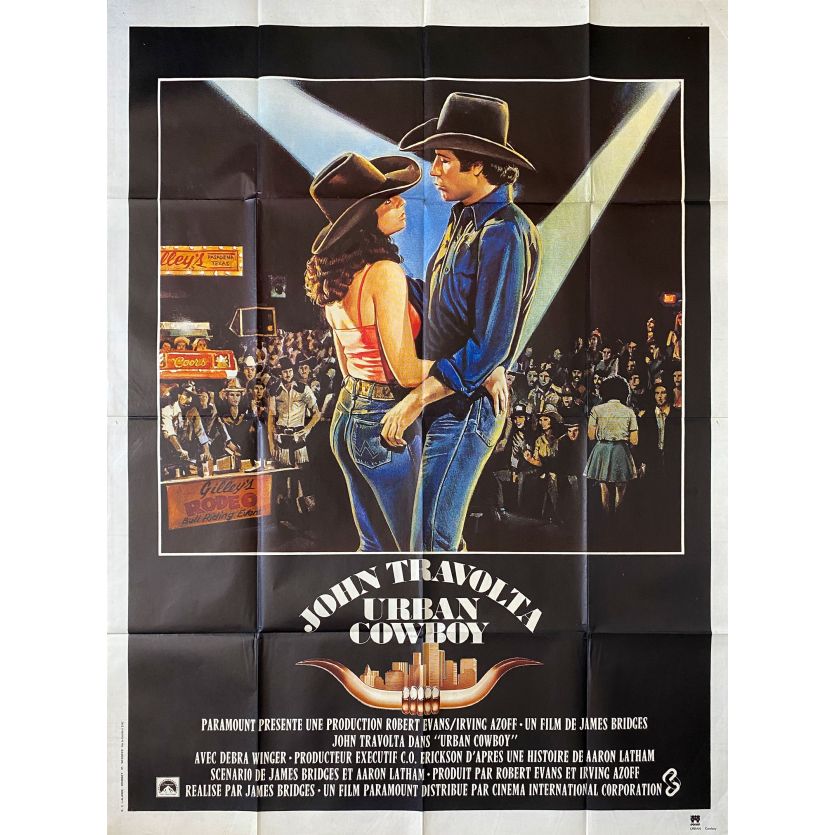 URBAN COWBOY Movie Poster- 47x63 in. - 1980 - James Bridges, John Travolta