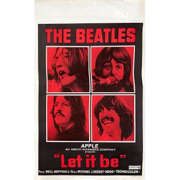 HELP Affiche de film- 35x55 cm. - 1965/R1970 - The Beatles, Richard Lester HELP Affiche de film- 35x55 cm. - 1965/R1970 - The Beatles, Richard Lester