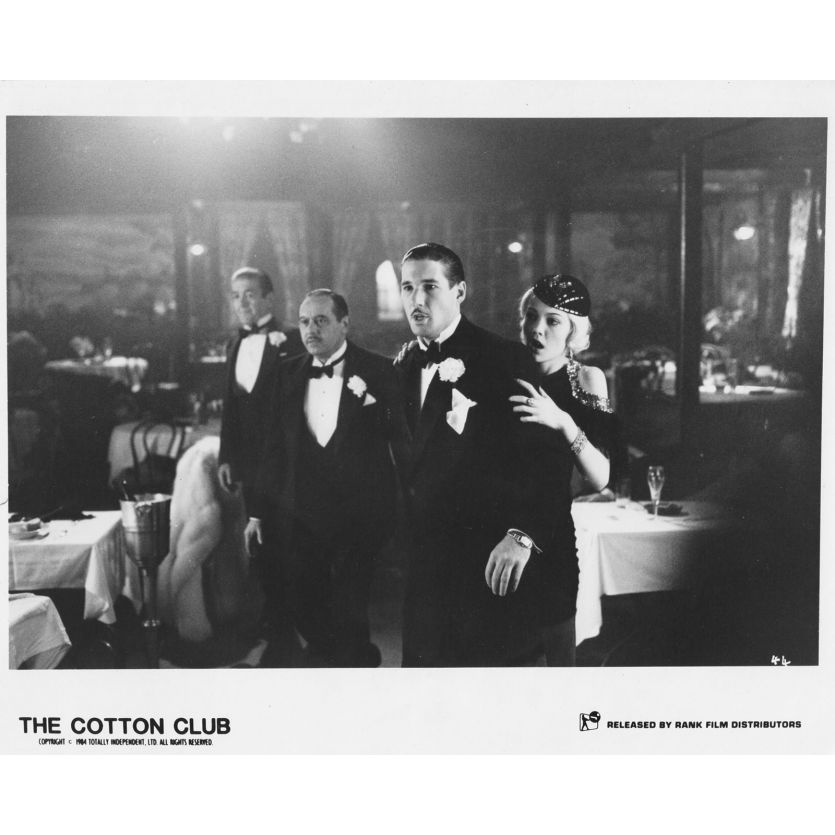COTTON CLUB Photo de presse N44 - 20x25 cm. - 1984 - Richard Gere, Francis Ford Coppola