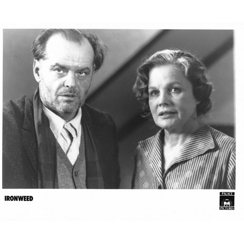 IRON WEED - LA FORCE DU DESTIN Photo de presse N1 - 20x25 cm. - 1987 - Jack Nicholson, Meryl Streep, Hector Babenco
