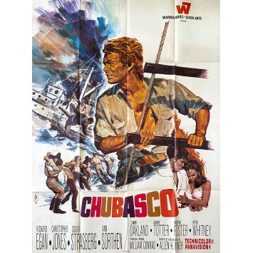 CHUBASCO LE REBELLE Affiche de film- 120x160 cm. - 1968 - Richard Egan, Allen H. Miner